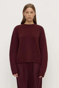 Womens: Assembly Label - Ariel Knit - Merlot
