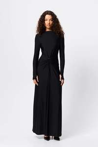 Mossman - Regal Maxi Dress - Black