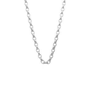 Silk And Steel: Silk & Steel - Heritage Necklace - Silver
