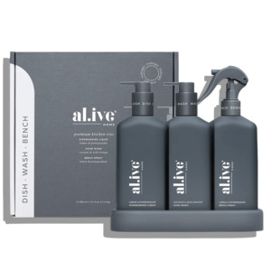 Home: Al.ive- kitchen trio - lemon & pomegranate + coconut & wild orange