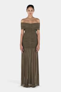 Dresses: Hansen & Gretel - Willa Maxi Dress - Olive