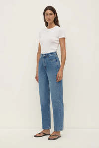 Assembly Label - Vintage Straight Jean - Classic Blue