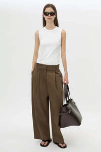 Bottoms: Camilla and Marc - Magnolia Drill Pant - Elm