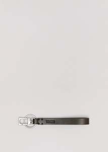 Accessories: Yu Mei - Key Fob - Black Olive Lambskin