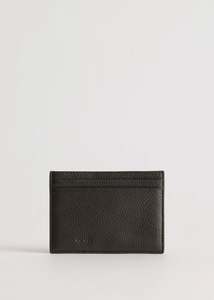 Yu Mei - Youhan Cardholder - Black Olive Deer Nappa