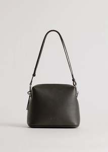 Accessories: Yu Mei - Ch'lita Bag - Black Olive Lambskin