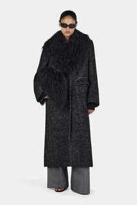 Coats Jackets: Hansen & Gretel - Valerie Coat - Charcoal