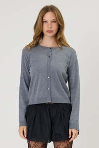 Sweaters Knitwear: Remain - Kaya Cardi - Smoke