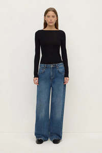 Assembly Label - Low Curve Mid Rise Jean