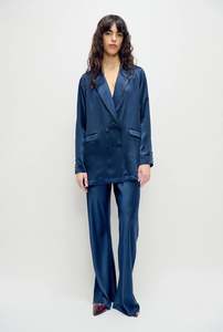 Silk Laundry - Relaxed Blaxzer - Midnight