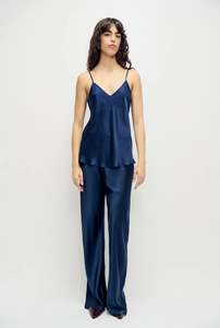 Silk Laundry - Bias Cut Cami - Midnight