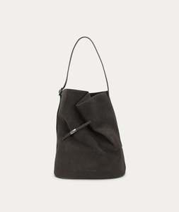Deadly Ponies - Clippity Tote- Asphalt Suede