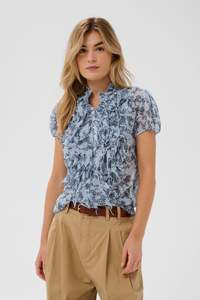 Saint Tropez - Lilja Shirt - Skyway Eclipse