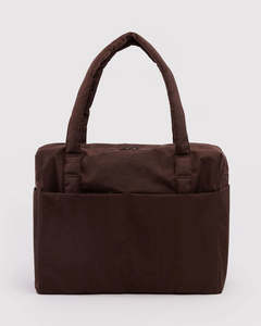 Accessories: Baggu - Cloud Carry On - Coffee