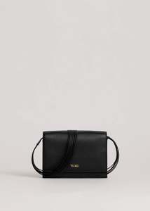 Accessories: Yu Mei - Suki Multi-Strap Clutch - Black Deer Nappa