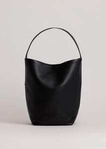 Accessories: Yu Mei - Teresa Tote - Black Deer Nappa