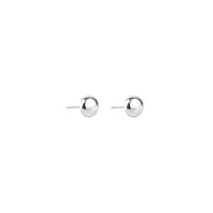 SILK & STEEL - DOME ERARRING - SILVER
