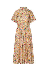 LOLLYS LAUNDRY - BLAKE MIDI DRESS - FLOWER PRINT
