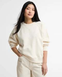 Sweaters Knitwear: Barbour - Avon Sweatshirt - Ecru