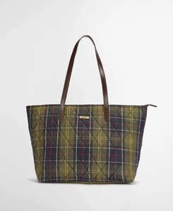 BARBOUR - WETHERHAM QUILTED TARTAN BAG