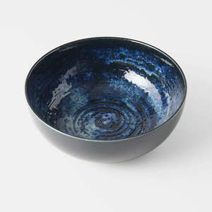 Gifts: NAIBU - COPPER SWIRL DEEP SERVING BOWL