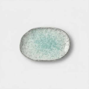 NAIBU - AQUA SPLASH SMALL OLIVE PLATE