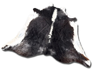 Black + White Cowhides: A9911