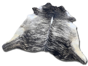 Black + White Cowhides: A318