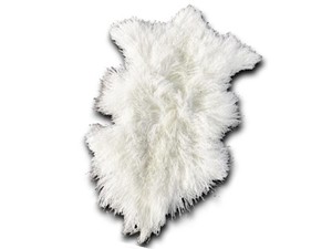 Homewares + Gifts: Tibetan Lamb Ivory/white