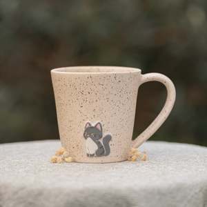 Character Mugs Other Odd Pieces: Grey Tabby Cat