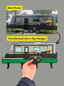Custom Motorhome Replica Key Hanger
