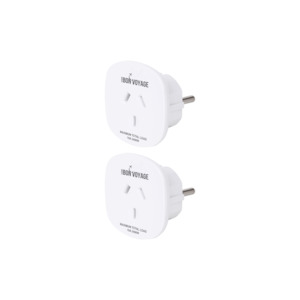 Bon Voyage EU BALI Twin Pack Outbound Travel Adaptors