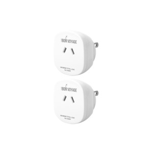 Power: Bon Voyage JAPAN Twin Pack Outbound Travel Adaptors
