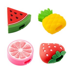 Cables: Cable Protectors Novelty Fruit - Assorted 4 Pack