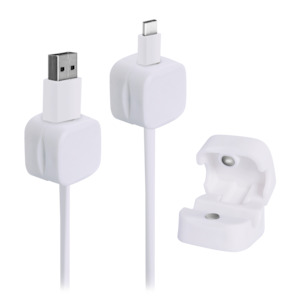 Cables: Cable Organiser with Magnetic Clip Multi-Pack