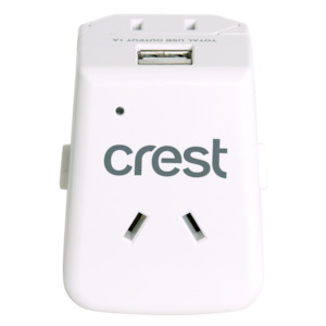 Travel Adaptors: Crest Outbound Travel Power Adaptor