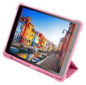 Tablet Accessories: TechXtras Shock Absorbent 10.2" Tablet Case - Pink