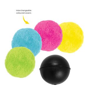 Crest: Interactive Dog Toy Plush Ball