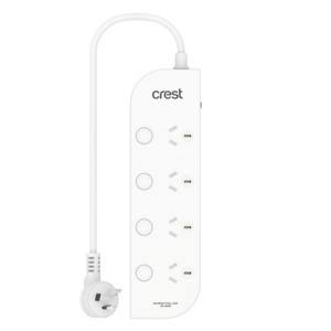 Power Boards: Power Board 4 Sockets Switched