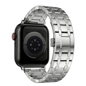 It Mobile Accessories: Crest Stainless Steel Watch Strap 42-44-45-49mm Silver