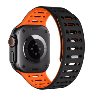 It Mobile Accessories: Crest Sports Watch Strap 42-49mm Black Orange
