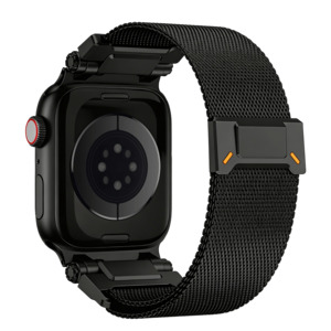 It Mobile Accessories: Crest Milanese Heavy Duty Watch Strap 42-49mm Black