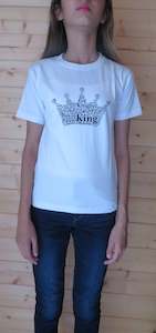 Chess Tees: Crown in Black - Short Sleeve T-Shirt