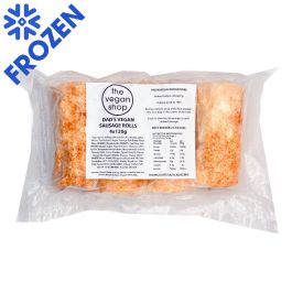Products: Dad's Pies Vegan Sausage Rolls Unbagged 24 x 120g - The Vegan LTD