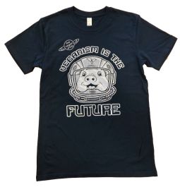 Products: Veganism Is The Future - Dark Blue Kids Tee - The Vegan LTD