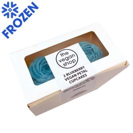 Petal Cupcakes - 2 Vegan Blueberry - The Vegan LTD