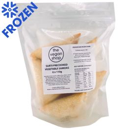 Products: Vegetable Samosas 6x110g - The Vegan LTD
