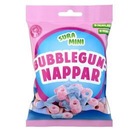 Products: Candy People Sour Mini Bubblegum Nappar - The Vegan LTD