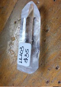 Products: Natural Lemurian Crystal Point ll103