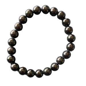 Crystal Bracelet: 8mm Black Tourmaline Bracelet